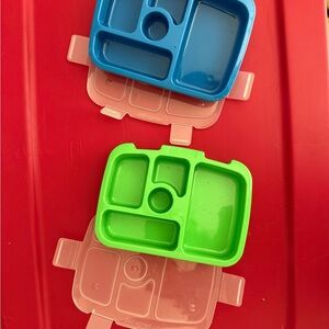 Two Bentgo Kids Trays with Lids